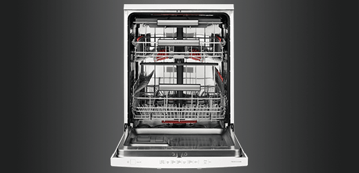 Inside an AEG Dishwasher